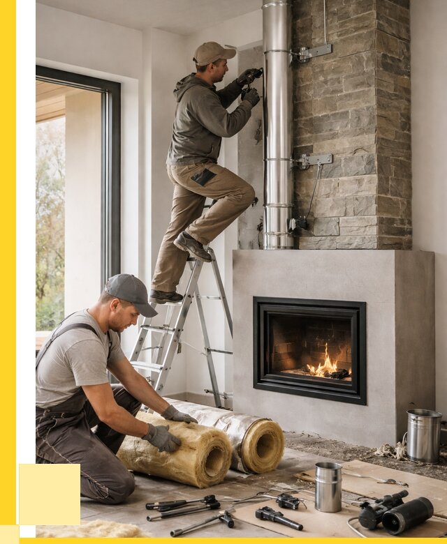 Монтаж дымоходов для каминов в Богородицке от 16029 р. ЭриданБгд