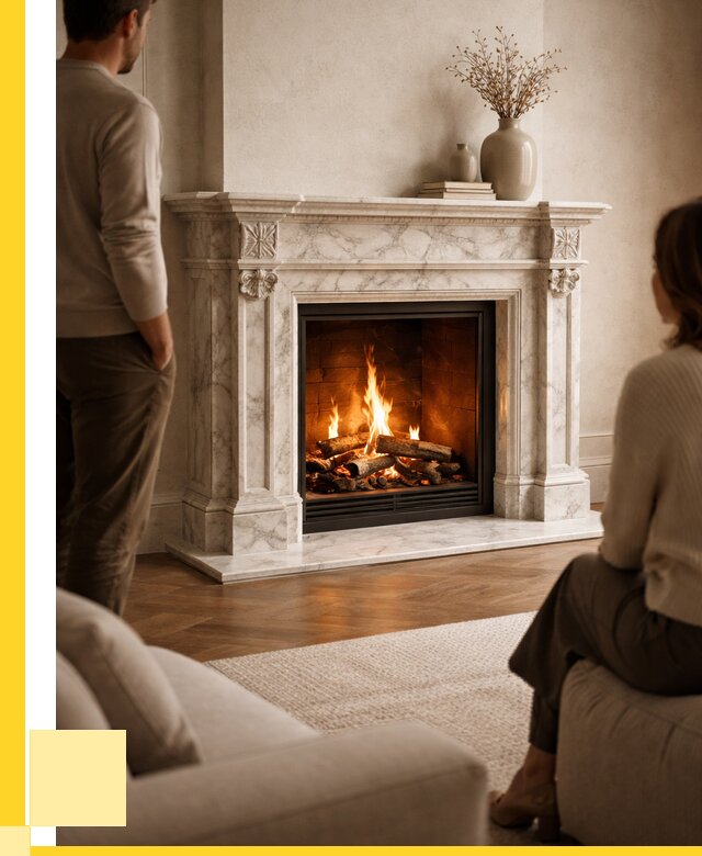 Мраморные камины под ключ в Богородицке от 267150 р. | ЭриданБгд