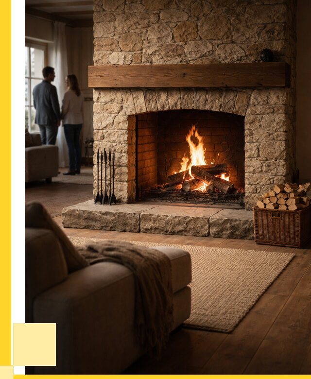 Открытые камины под ключ в Богородицке от 160290 р. ЭриданБгд