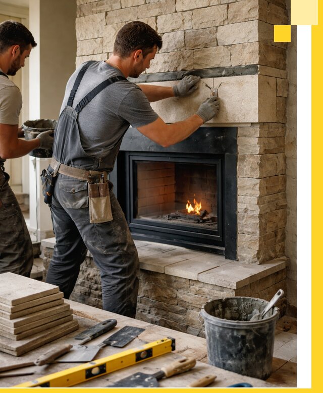 Проектирование и установка открытых каминов в Богородицке