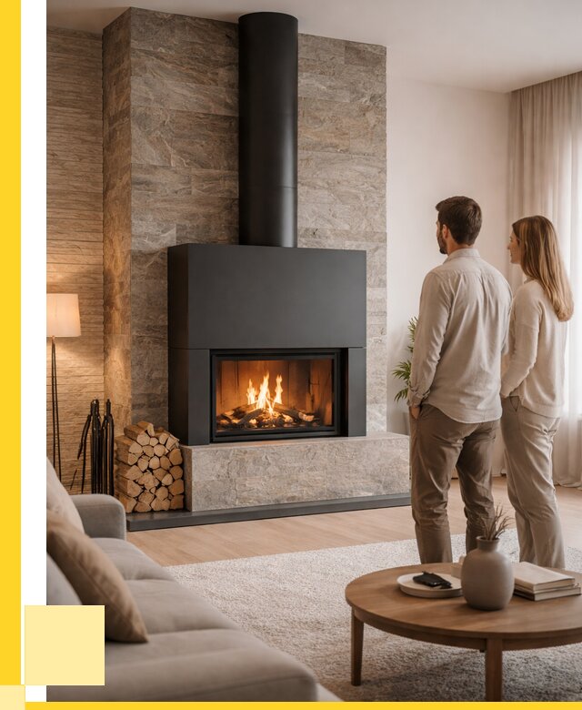 Закрытые камины под ключ в Богородицке от 128232 р., ЭриданБгд