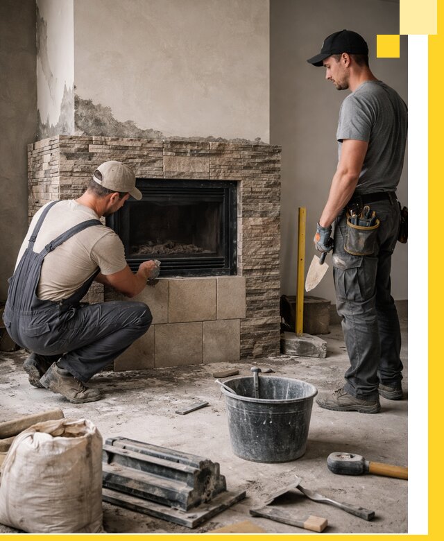 Камины под ключ в Богородицке: проект, изготовление и монтаж