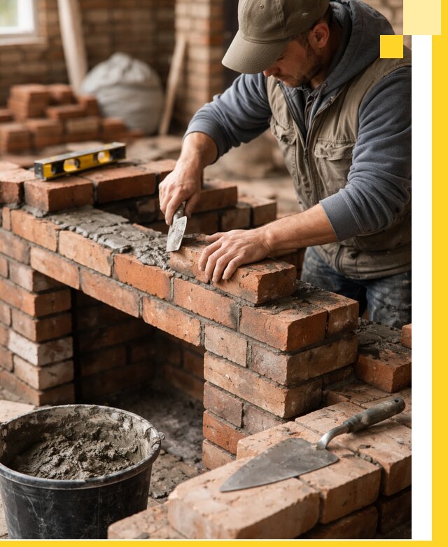 Кладка каминов под ключ в Богородицке профессиональная отделка и монтаж