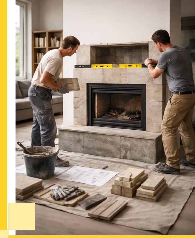 Монтаж каминов и установка в Богородицке от 48087 р. | ЭриданБгд