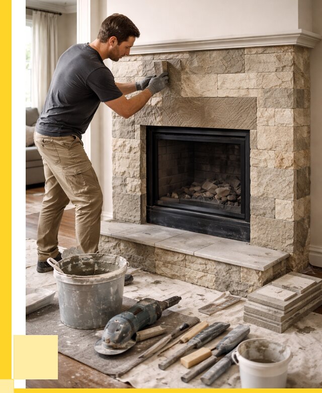 Ремонт каминов и печей в Богородицке от 16029 р. | ЭриданБгд