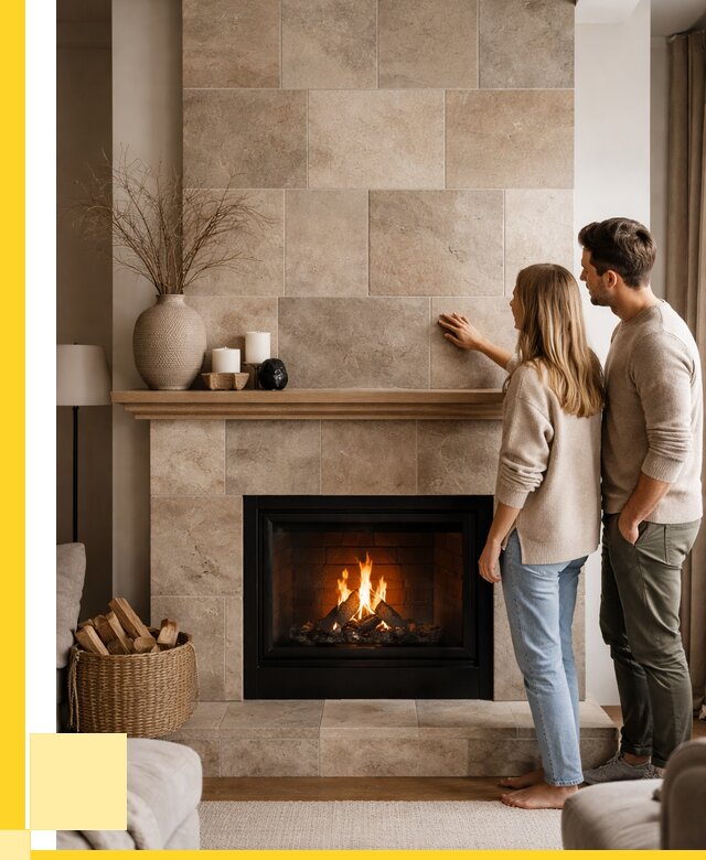 Облицовка каминов керамогранитом в Богородицке от 4809 р. | ЭриданБгд