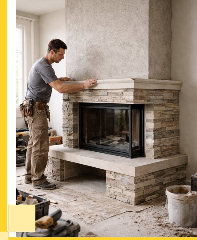 Изготовление каминов под ключ в Богородицке от 160290 р. | ЭриданБгд