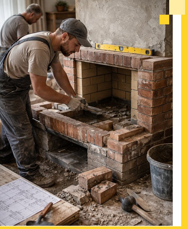 Изготовление и установка каминопечей под ключ в Богородицке