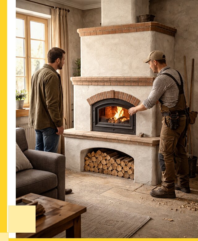 Печи камины в Богородицке: кирпичные, изразцовые от 64116 р. | ЭриданБгд