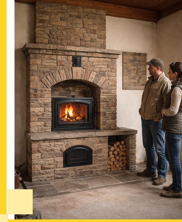 Кирпичная печь под ключ в Богородицке от 160290 р. | ЭриданБгд