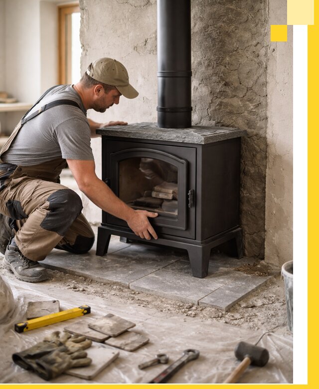 Профессиональный монтаж печей и каминов в Богородицке под ключ