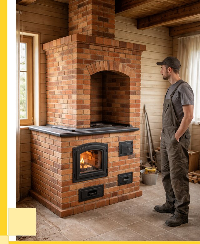 Кирпичные печи в Богородицке: купить от 160290 р. | ЭриданБгд