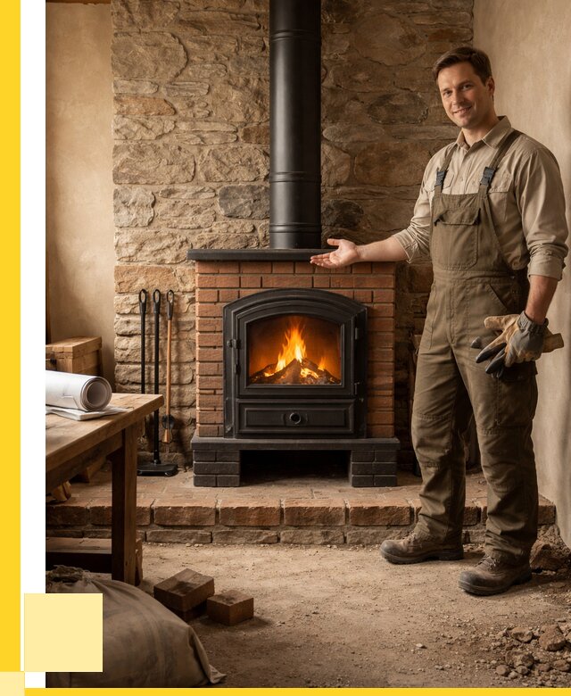 Печи отопительные из кирпича в Богородицке от 85488 р., ЭриданБгд