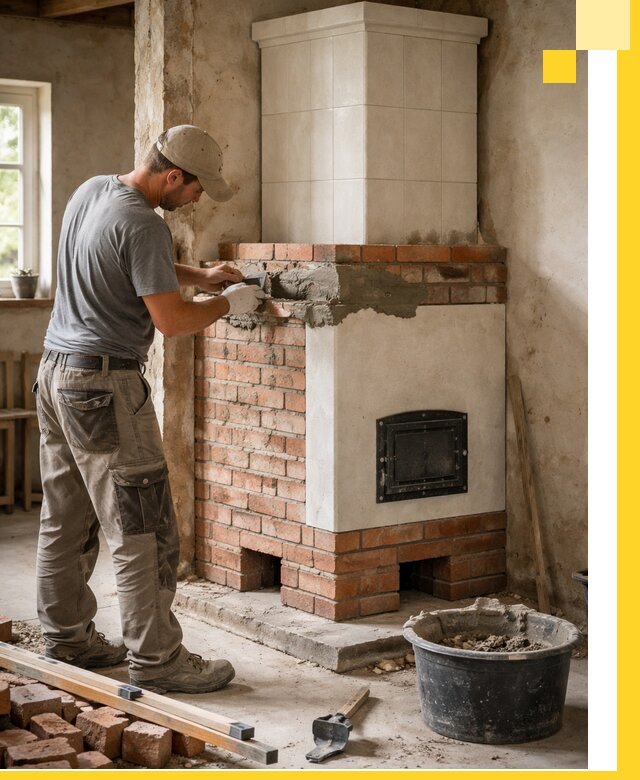 Изготовление и установка печей-голландок под ключ в Богородицке