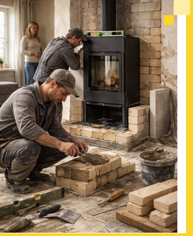 Печи и камины под ключ: проект, установка в Богородицке