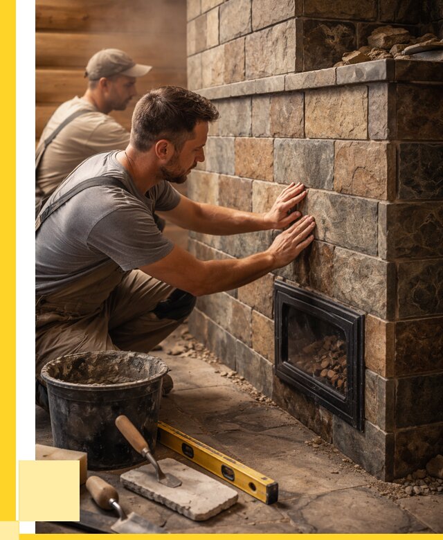 Облицовка банных печей в Богородицке под ключ от 12823 р. | ЭриданБгд