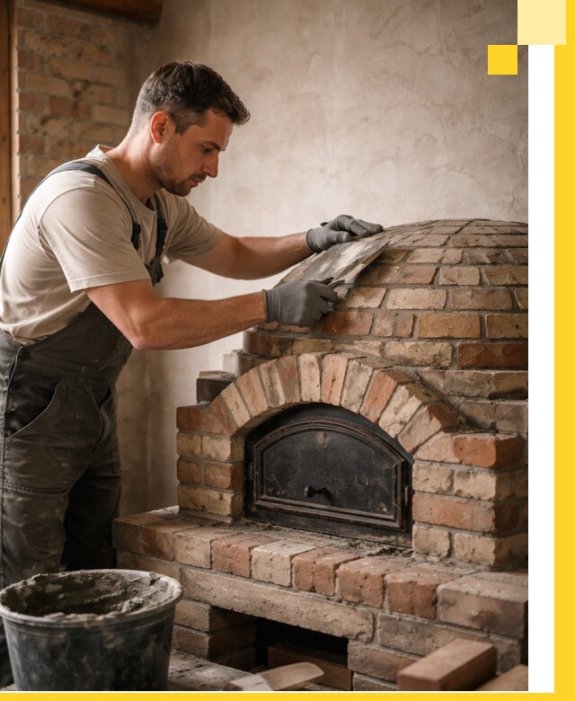 Изготовление и монтаж помпейских печей на заказ в Богородицке