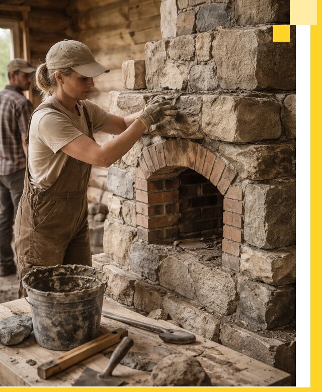 Каменные печи на заказ и монтаж в Богородицке, долговечные решения