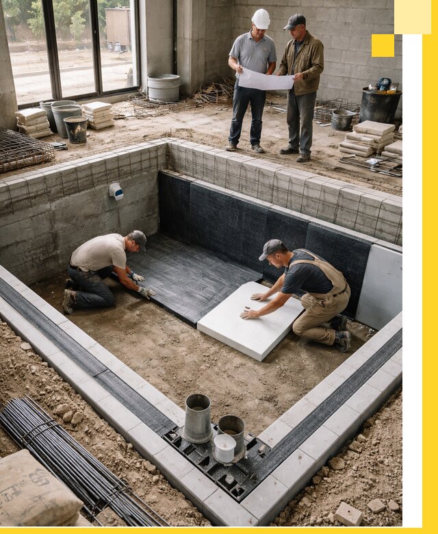 Проекты частных и общественных бассейнов под ключ в Богородицке