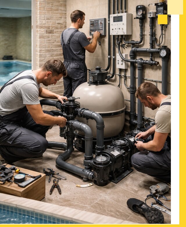 Комплексное оборудование для бассейнов под ключ в Богородицке