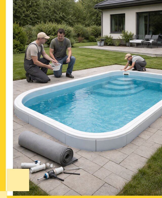 Пластиковый бассейн купить в Богородицке от 267150 р., ЭриданБгд