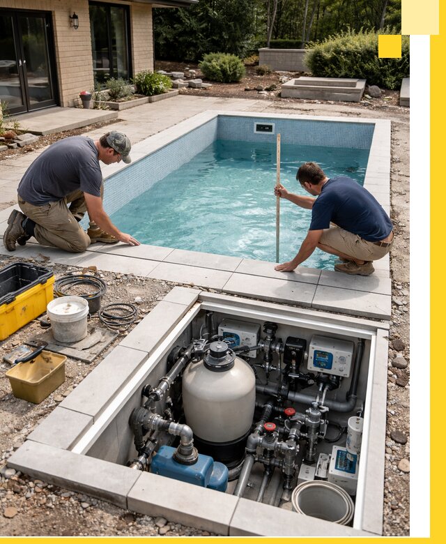 Строительство качественных домашних бассейнов под ключ в Богородицке