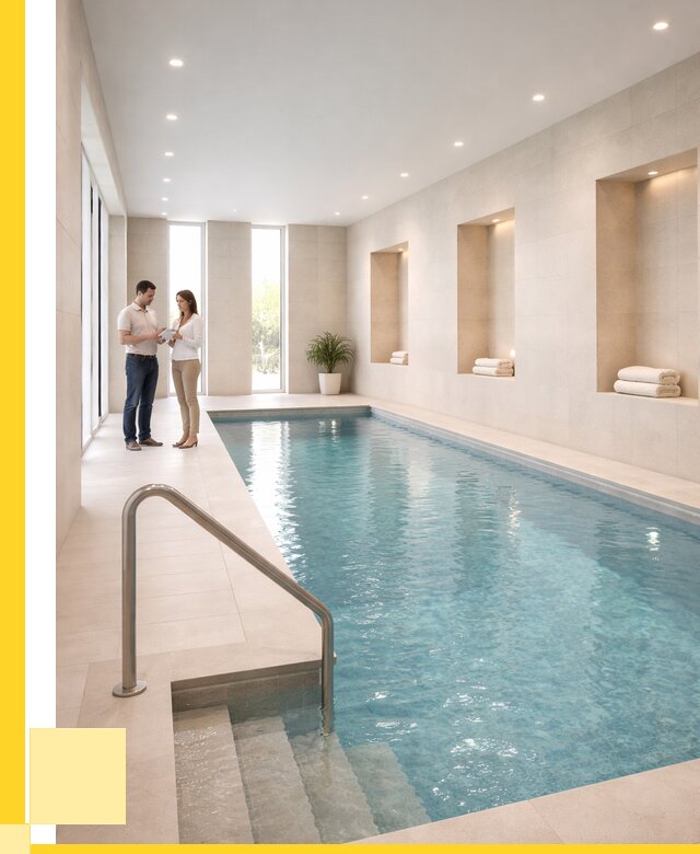 Бассейны в помещении под ключ в Богородицке от 1602900 р. | ЭриданБгд