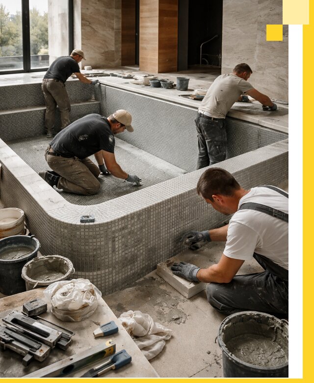 Строительство и установка СПА бассейнов под ключ в Богородицке