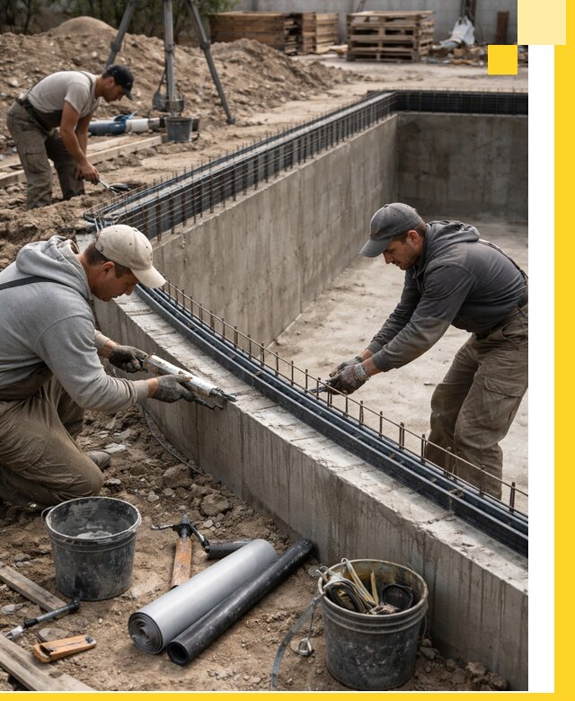 Качественный монтаж чаши бассейна в Богородицке под ключ с гарантией