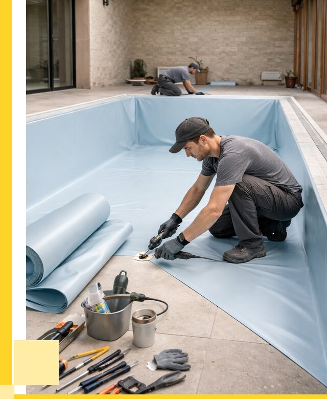 Пленка ПВХ для бассейнов в Богородицке от 2672 р. | ЭриданБгд