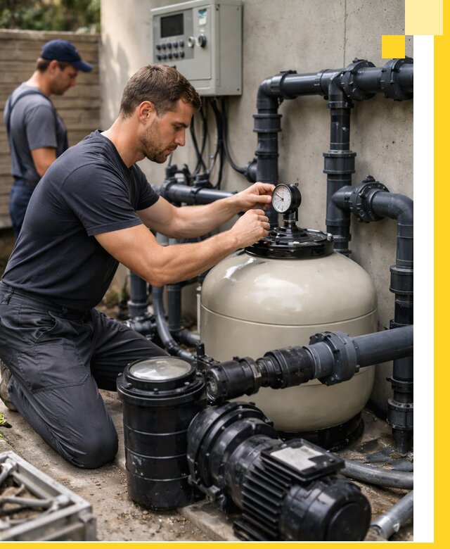 Поставка и монтаж фильтровального оборудования для бассейнов в Богородицке