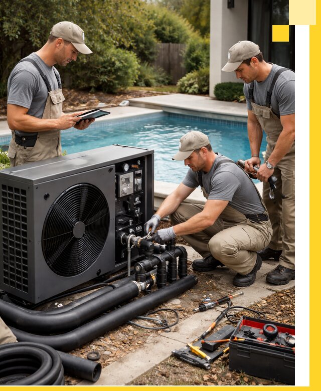 Проектирование и установка тепловых насосов для бассейнов в Богородицке