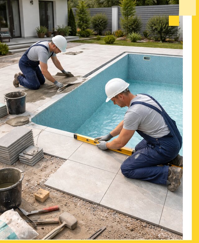 Строительство и монтаж плавательных бассейнов под ключ в Богородицке