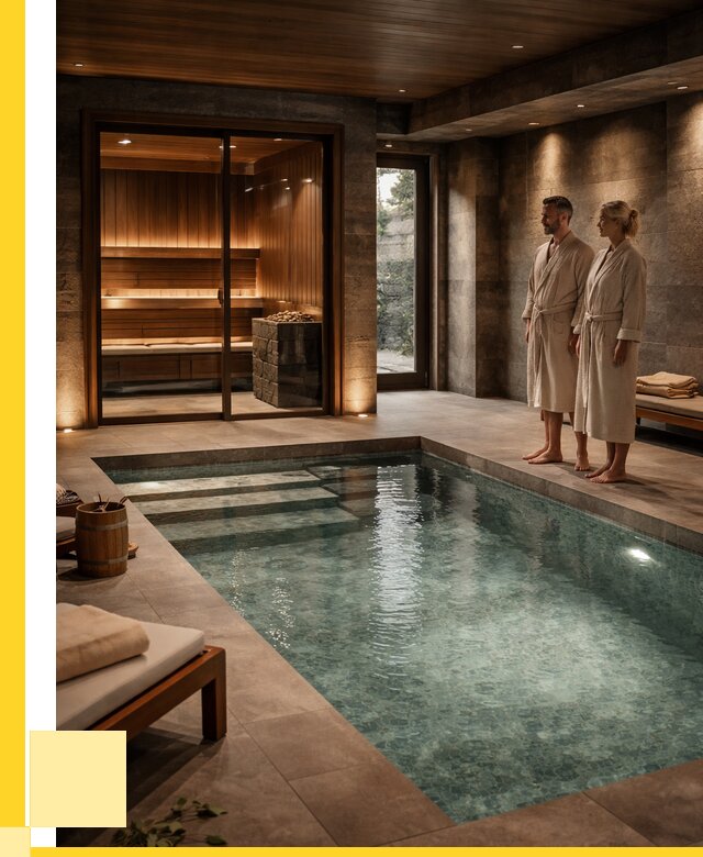 Сауна с большим бассейном в Богородицке от 1282320 р. ЭриданБгд