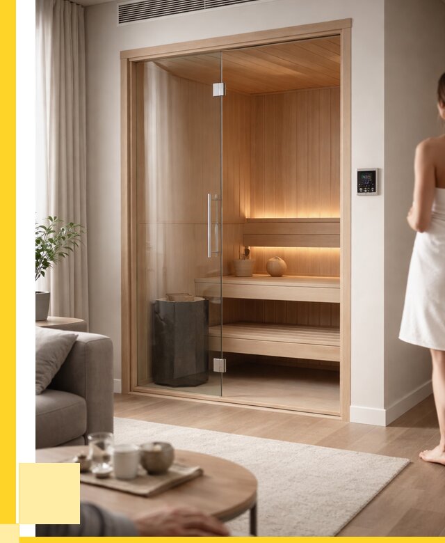 Сауна в квартире под ключ в Богородицке от 128232 р. ЭриданБгд