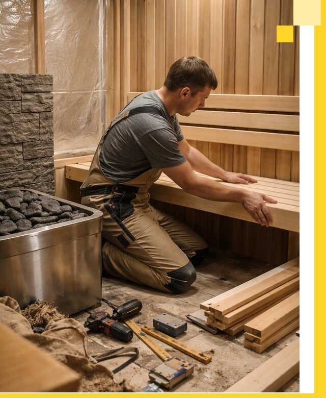 Сауны для дома под ключ с проектированием и монтажом в Богородицке