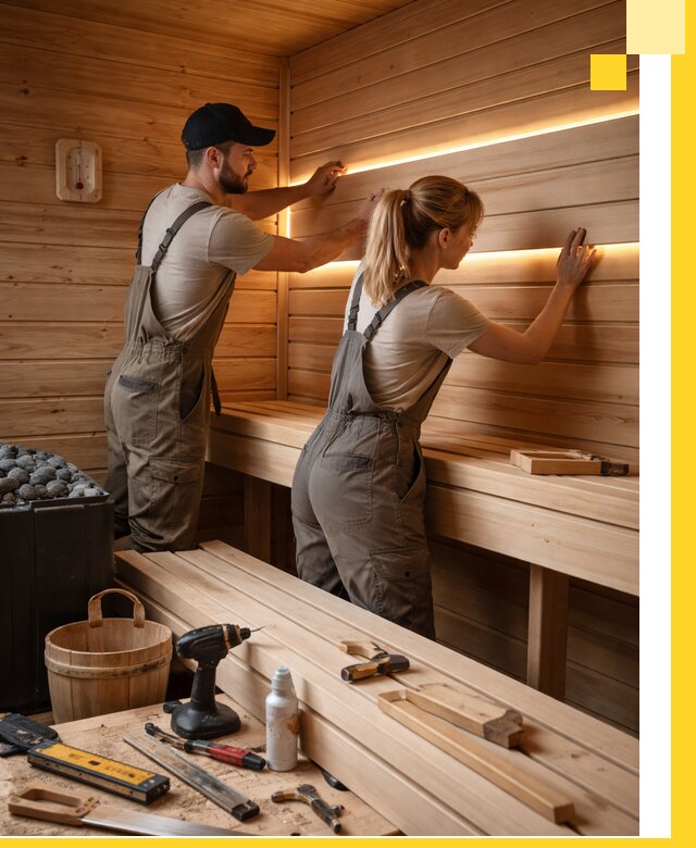 Дизайн саун и бань под ключ с индивидуальным проектом в Богородицке