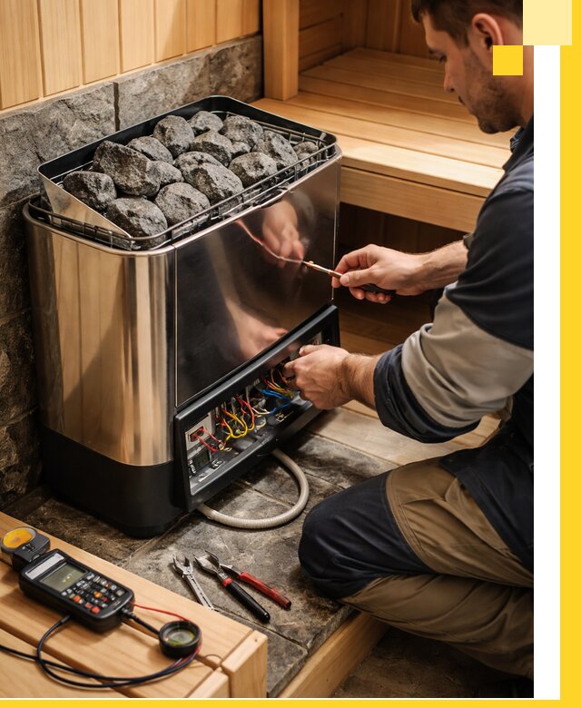 Продажа и установка электрокаменок для саун в Богородицке