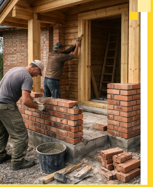 Строительство кирпичных бань под ключ в Богородицке с гарантией качества