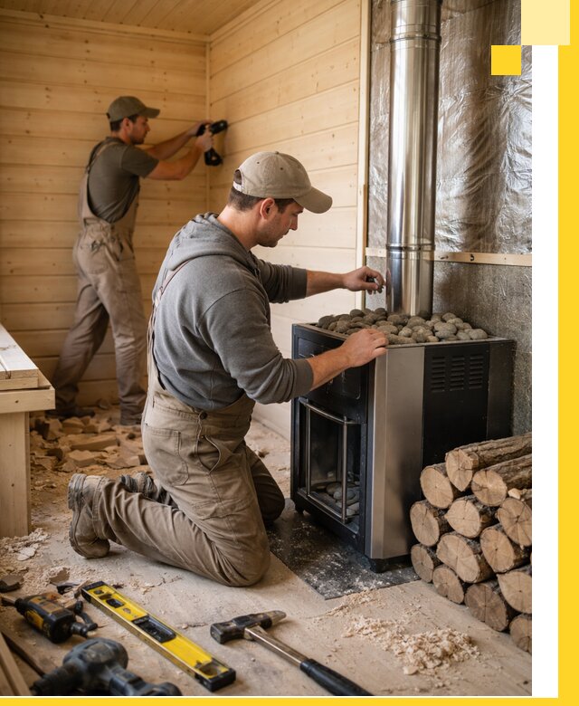 Строительство деревянных бань под ключ в Богородицке проекты и монтаж