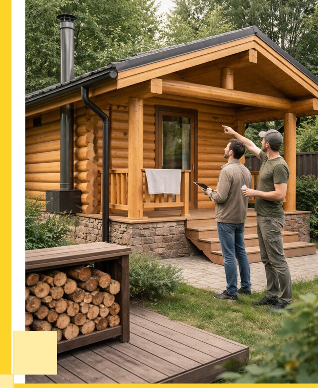 Бани для дачи под ключ в Богородицке от 267150 р. | ЭриданБгд