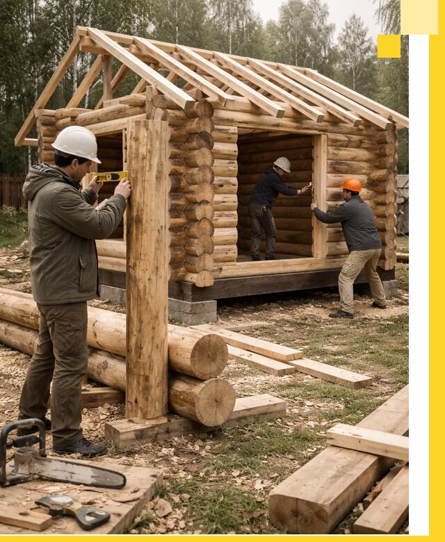 Строительство бань для дачи под ключ в Богородицке с доставкой и монтажом