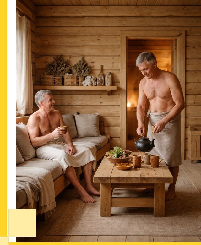 Бани с комнатой отдыха под ключ в Богородицке от 480870 р. | ЭриданБгд