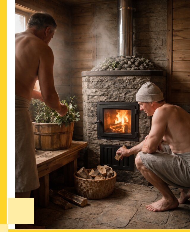 Банные печи под ключ в Богородицке от 48087 р. | ЭриданБгд кирпичная