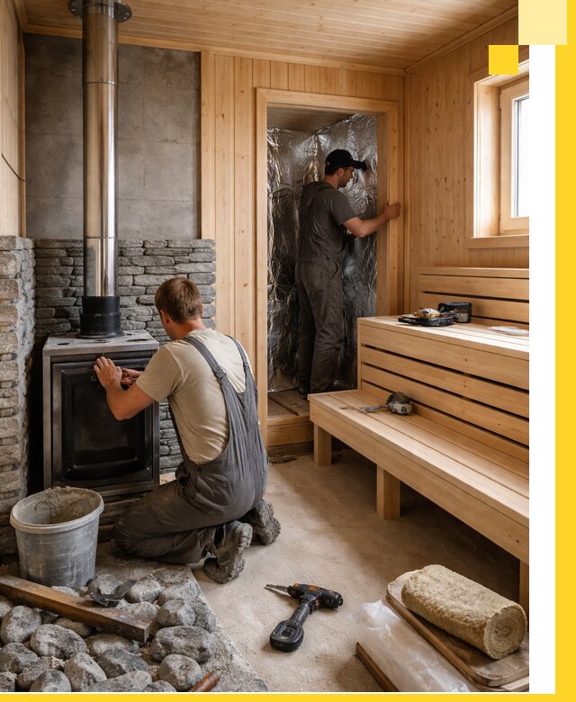 Строительство и изготовление бань под ключ в Богородицке