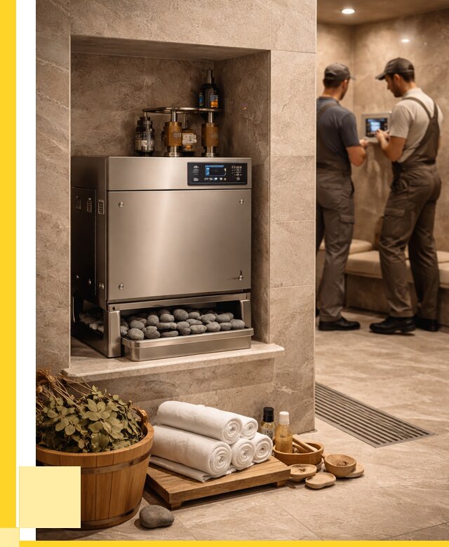 Парогенераторы для хамама в Богородицке от 80145 р. | ЭриданБгд