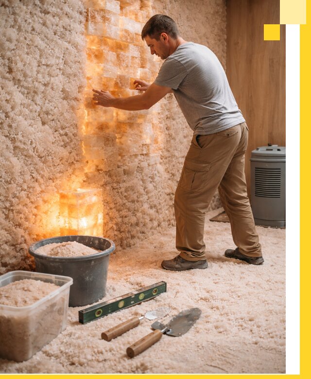 Проектирование и монтаж соляных комнат в Богородицке под ключ